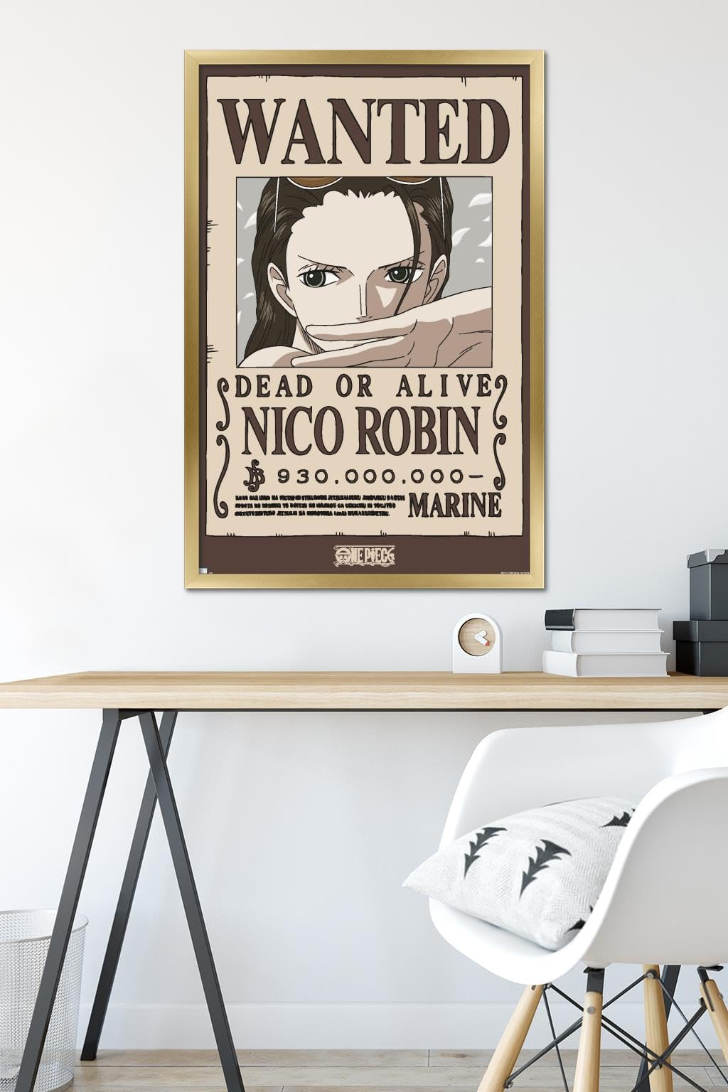 Amazon.com: One Piece - Nico Robin Wanted Poster Wall Poster, 34L